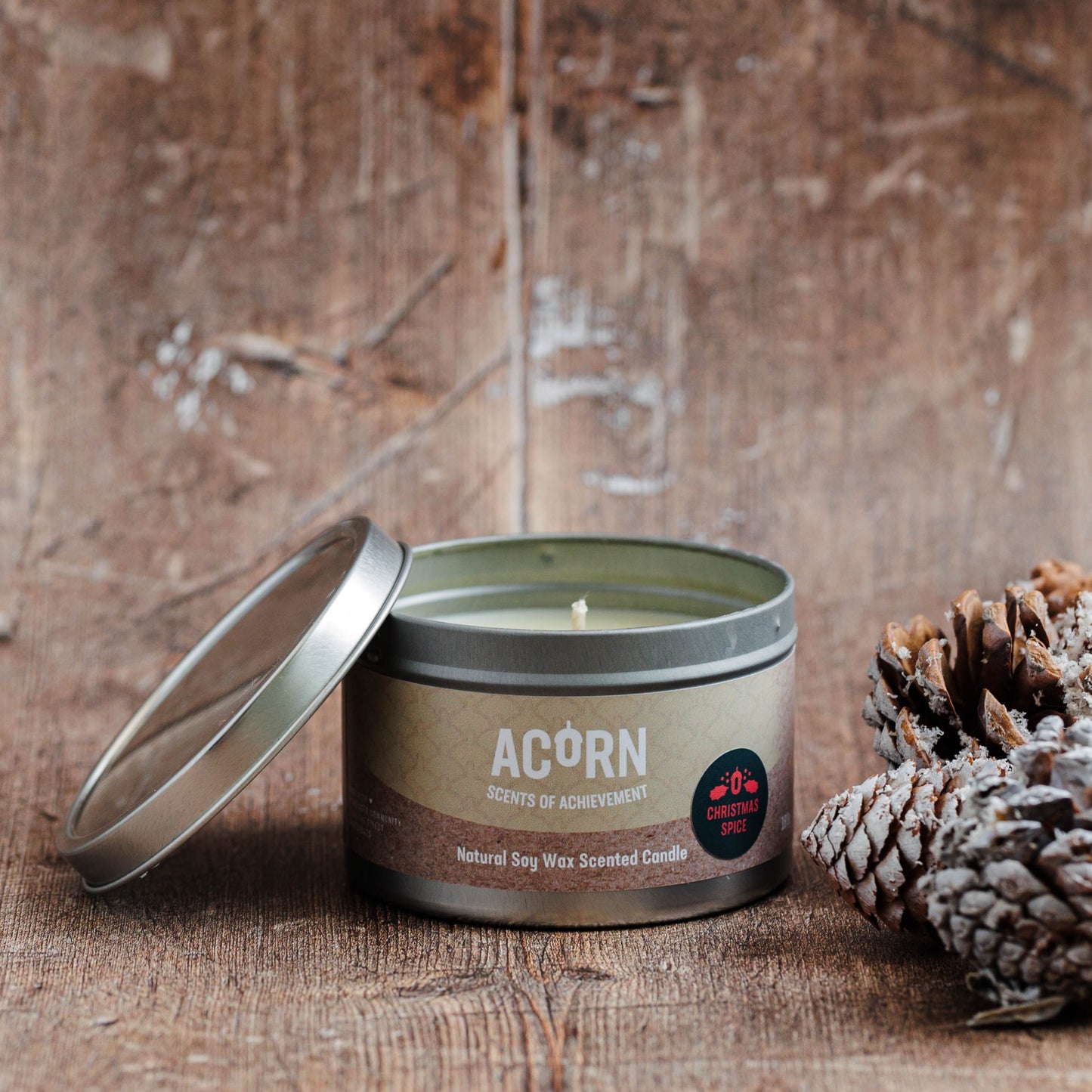 Christmas Spice - Soy Candle Tin