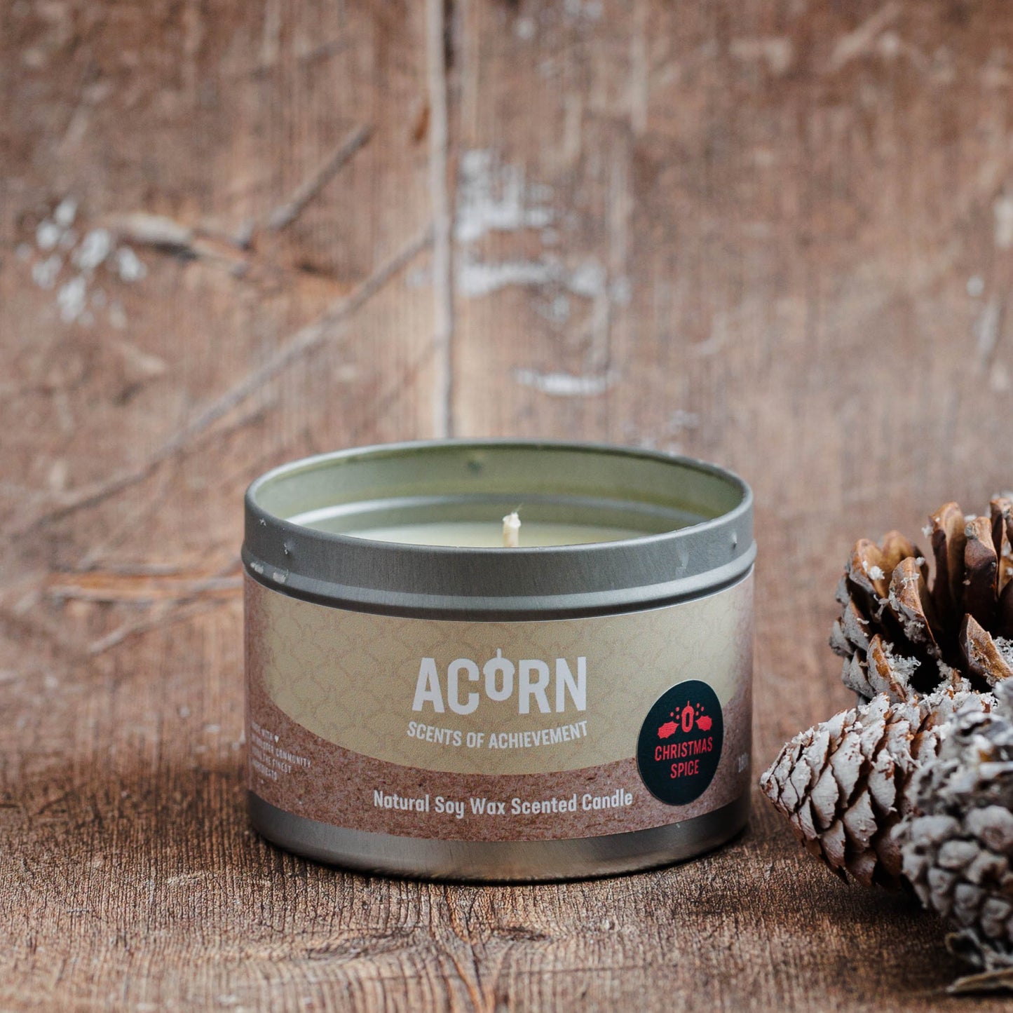 Christmas Spice - Soy Candle Tin