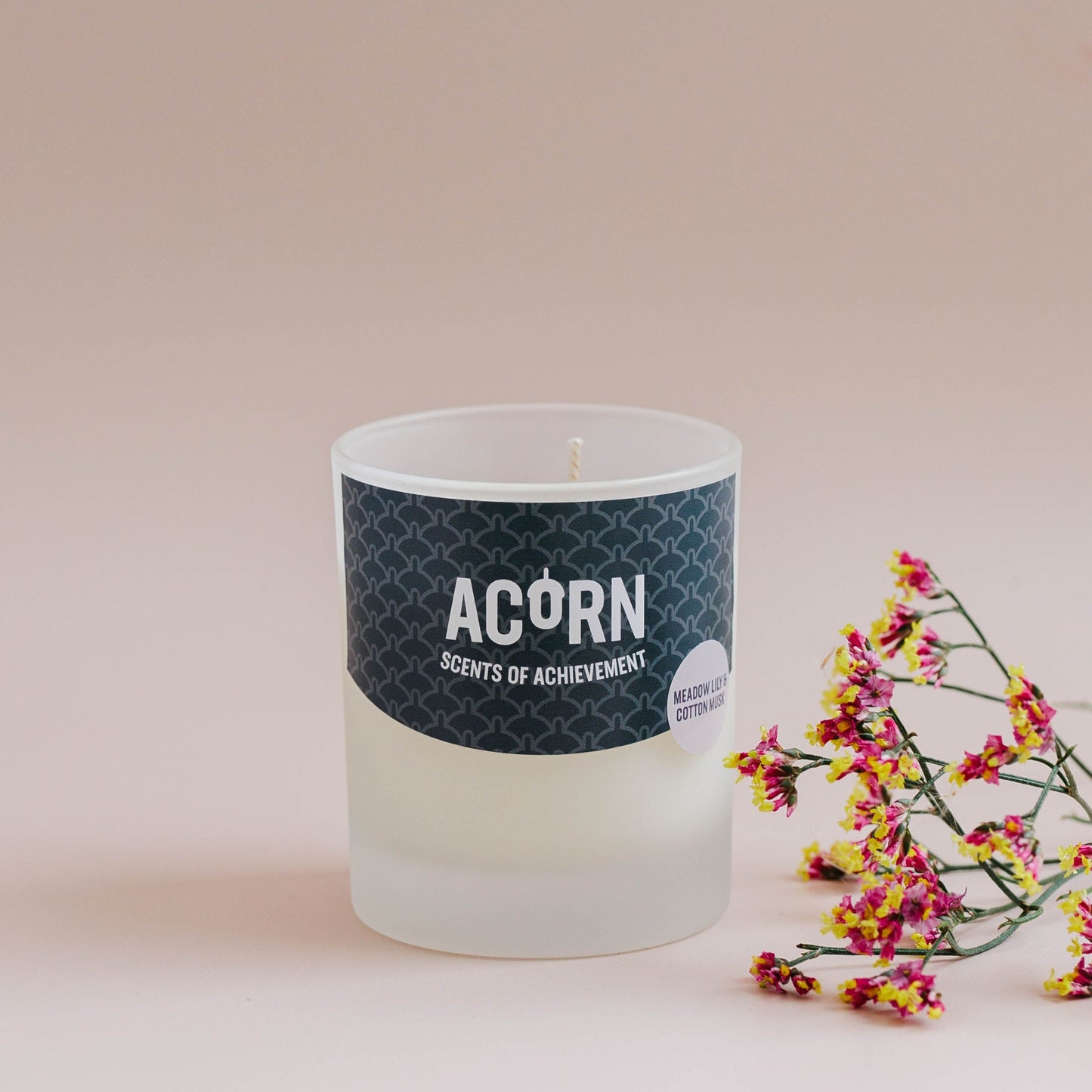 Meadow Lily & Cotton Musk - Soy Candle Jar
