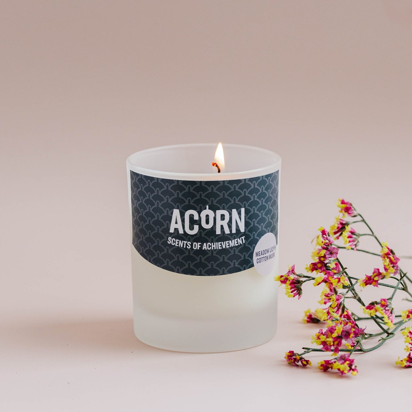 Meadow Lily & Cotton Musk - Soy Candle Jar