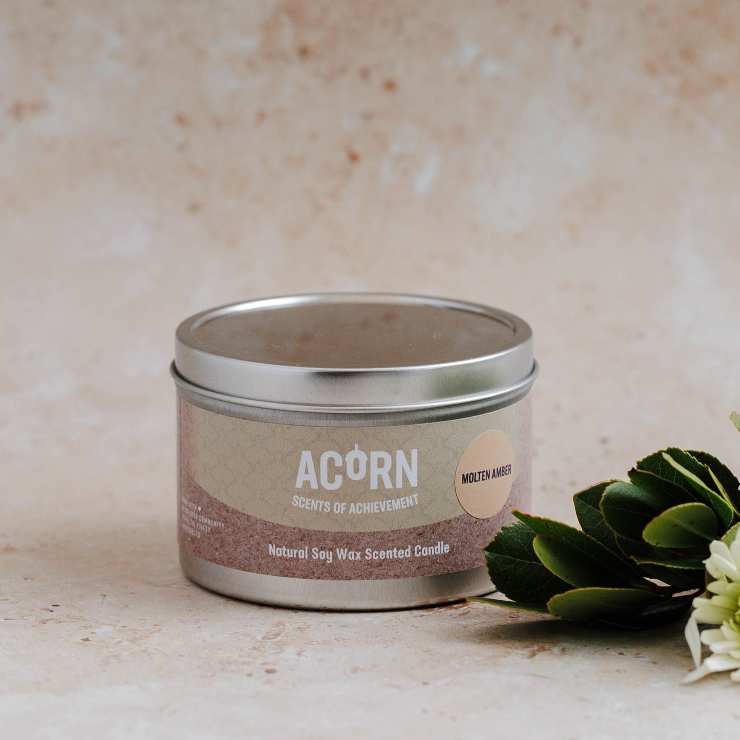 Molten Amber - Soy Candle Tin