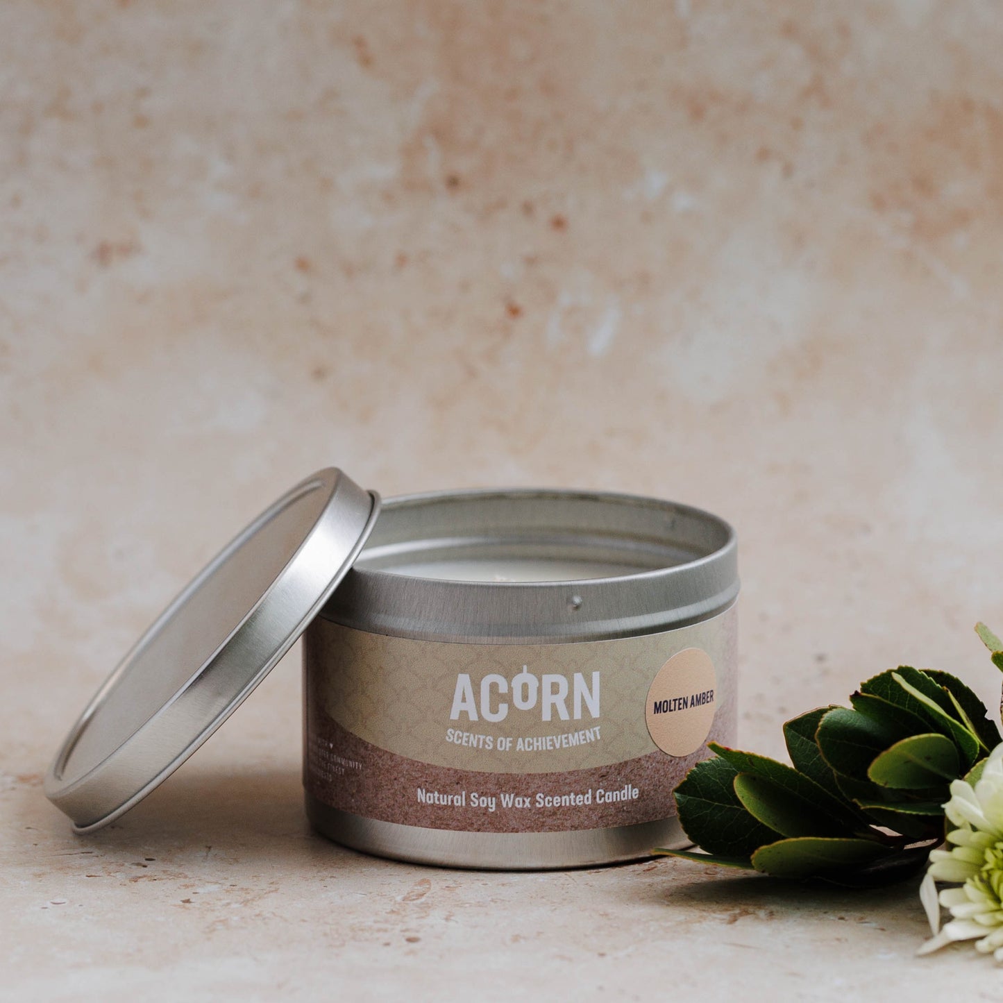 Molten Amber - Soy Candle Tin