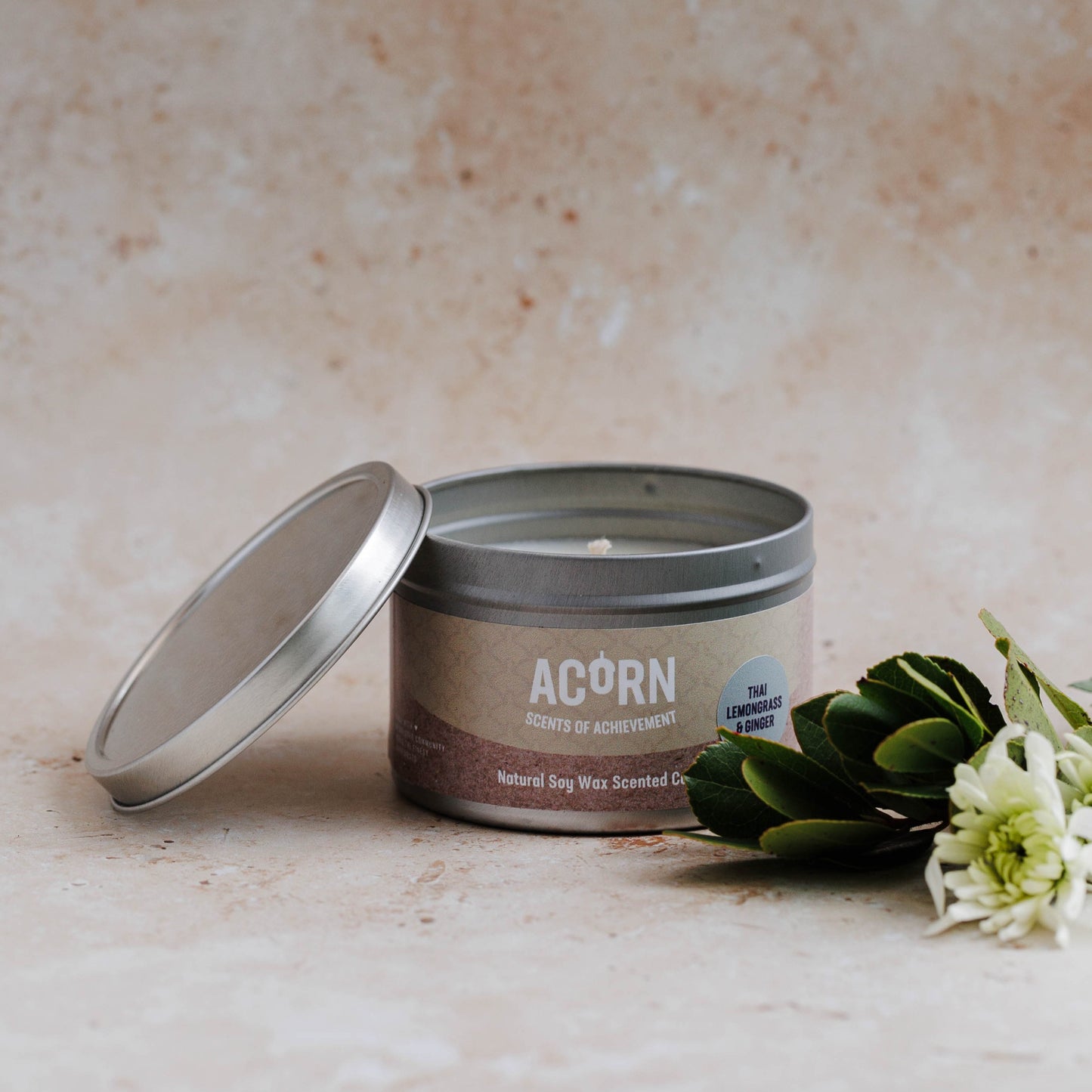 Thai Lemongrass & Ginger - Soy Candle Tin