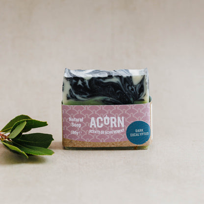 Dark Eucalyptus Acorn Soap