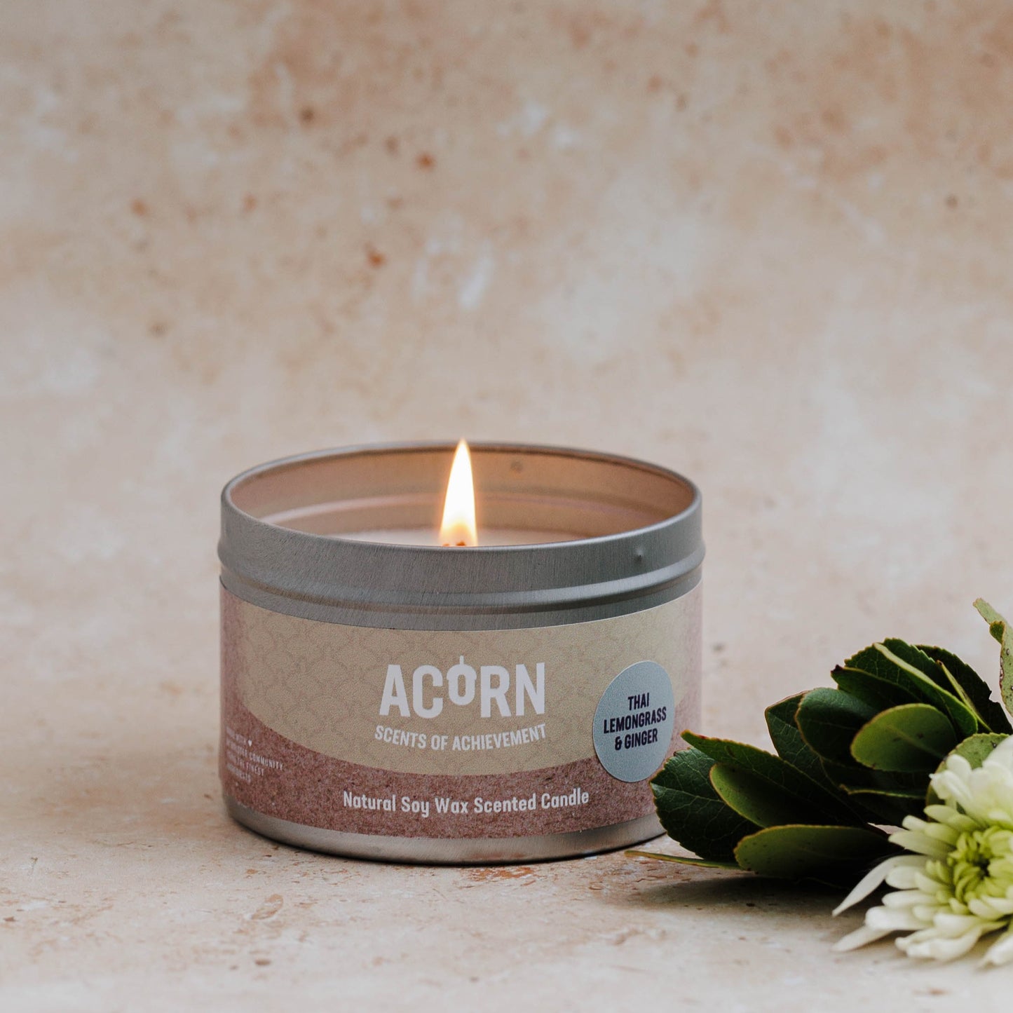 Thai Lemongrass & Ginger - Soy Candle Tin