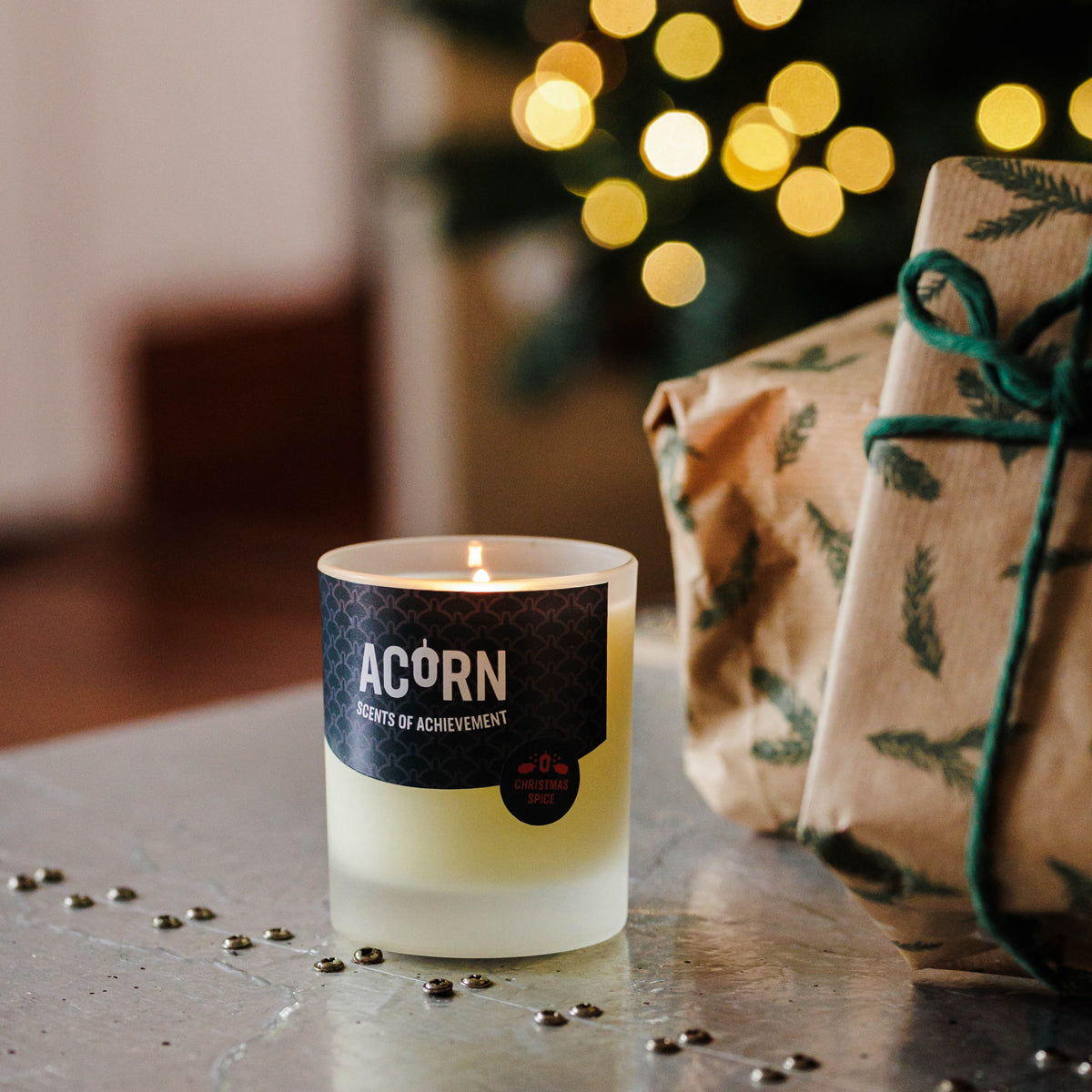 Acorn Large Candle Hamper