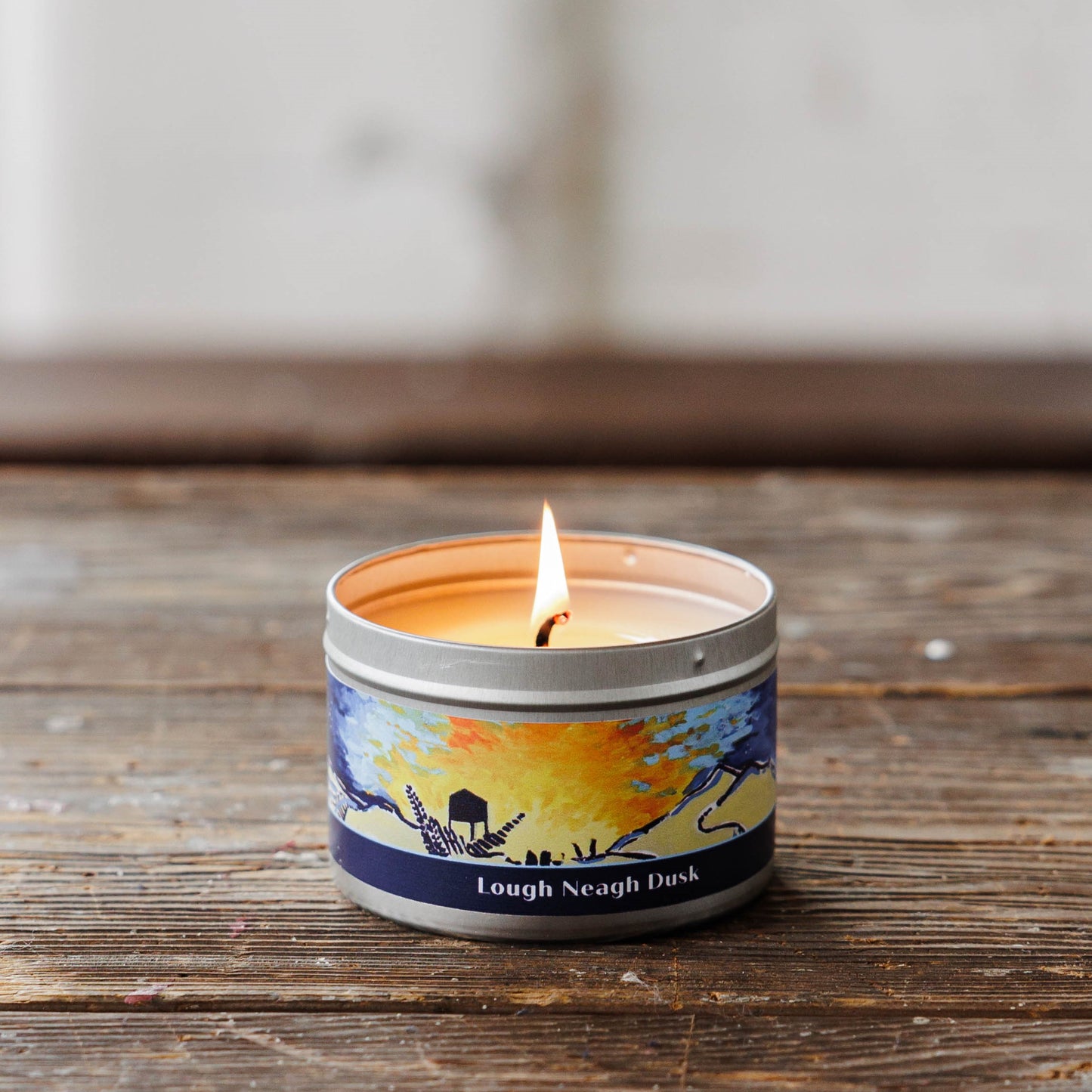 Lough Neagh Dusk Soy Candle Tin