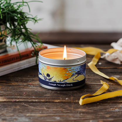 Lough Neagh Dusk Soy Candle Tin